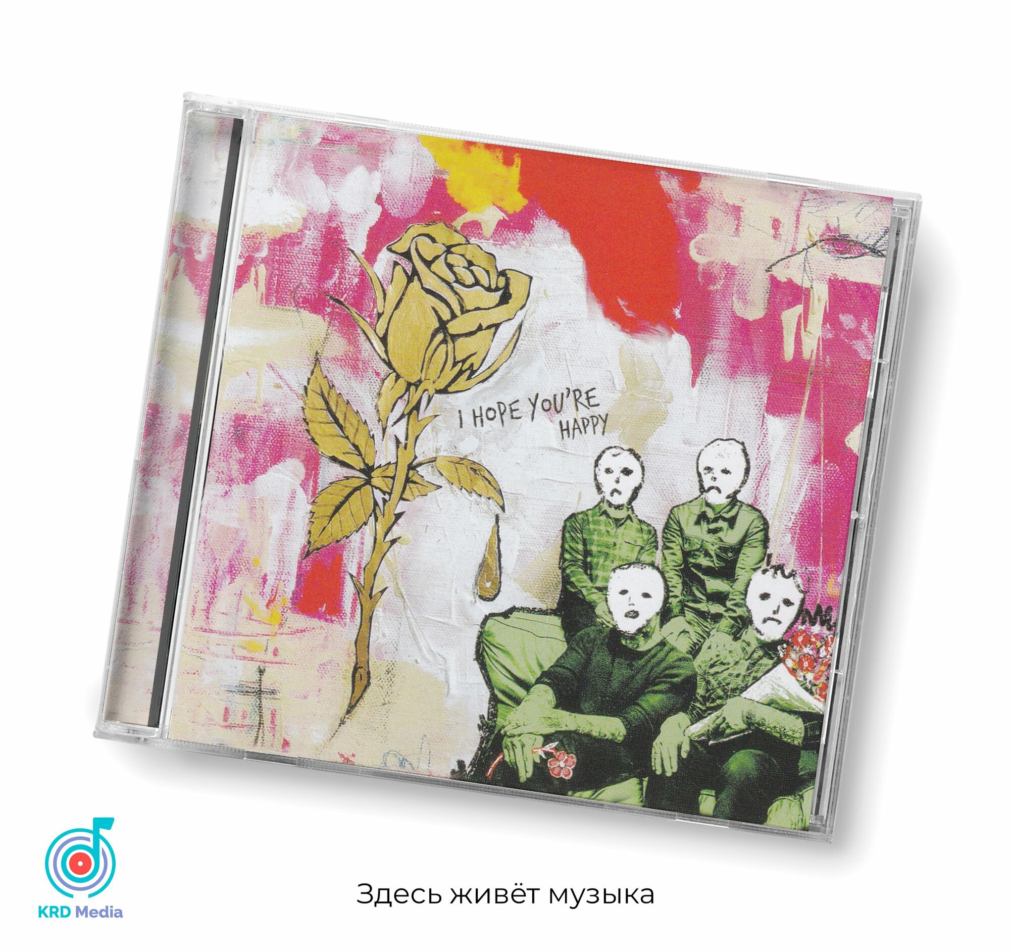 Blue October - I Hope You're Happy, 2018, 4-page, CD-Аудио