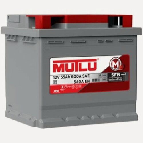 Изображение товара Аккумулятор Mutlu SFB L1.55.054. A, 207x175x190, обратная полярность, 55 Ач