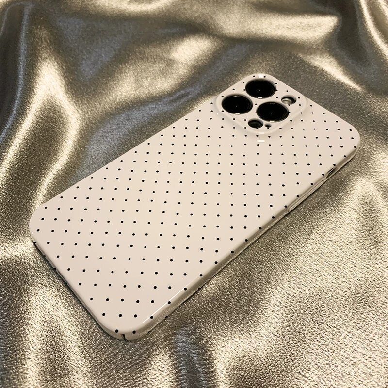Чехол для iPhone 16 Pro Max с полным полосатым узором и точными отверстиями, жесткий, защитный
