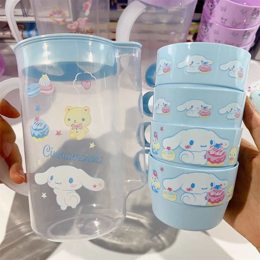 MINISO набор чайника и чашек Sanrio Kuromi My Melody Cinnamoroll