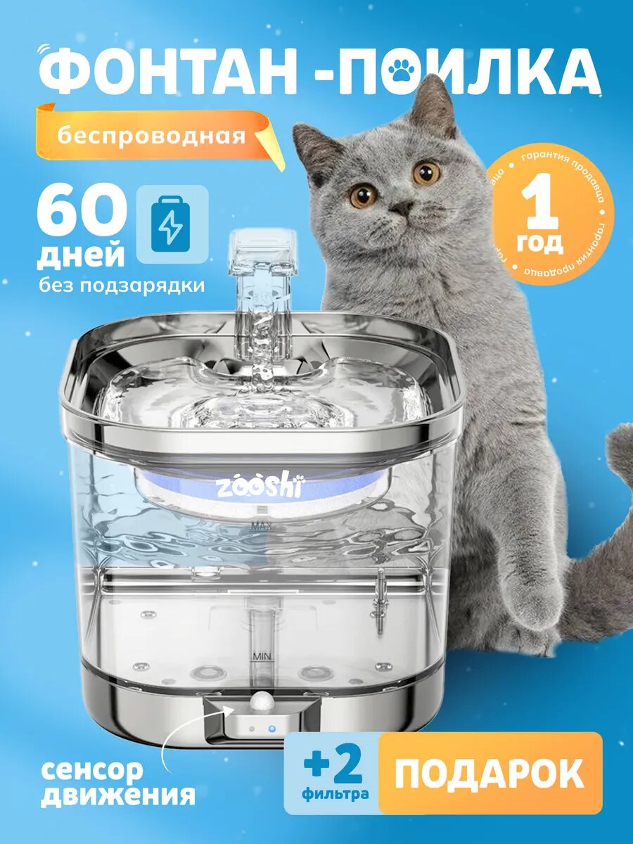 поилка для кошек — как выглядит подходящий вариант