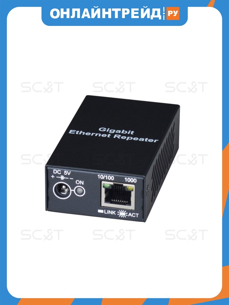 Повторитель Sc&t Gigabit Ethernet SR01X