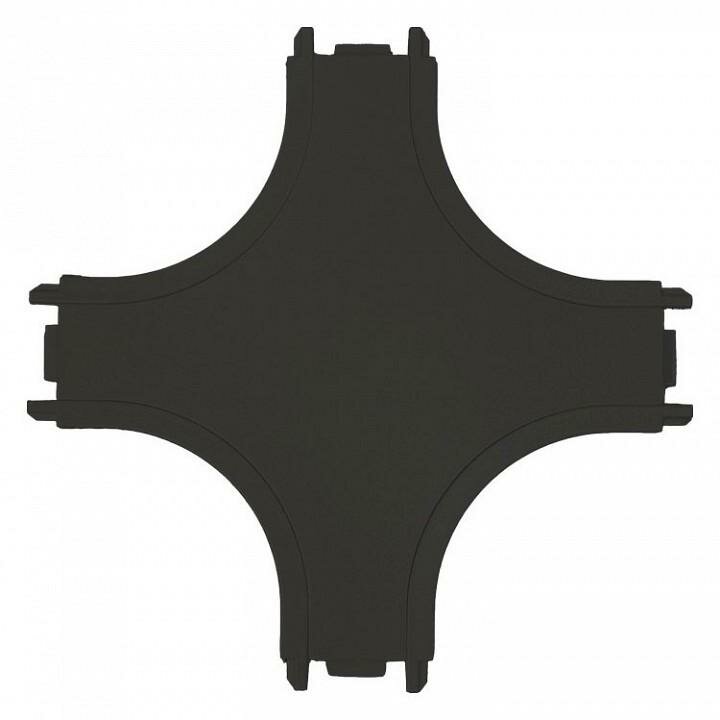Соединитель X-образный для треков Wertmark WTH WTH. L5.60. X10 цвет арматуры Черный