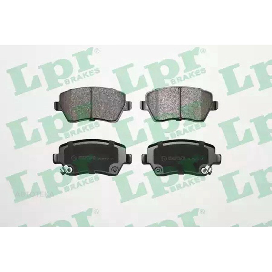 Колодки тормозные дисковые LPR 05P1621