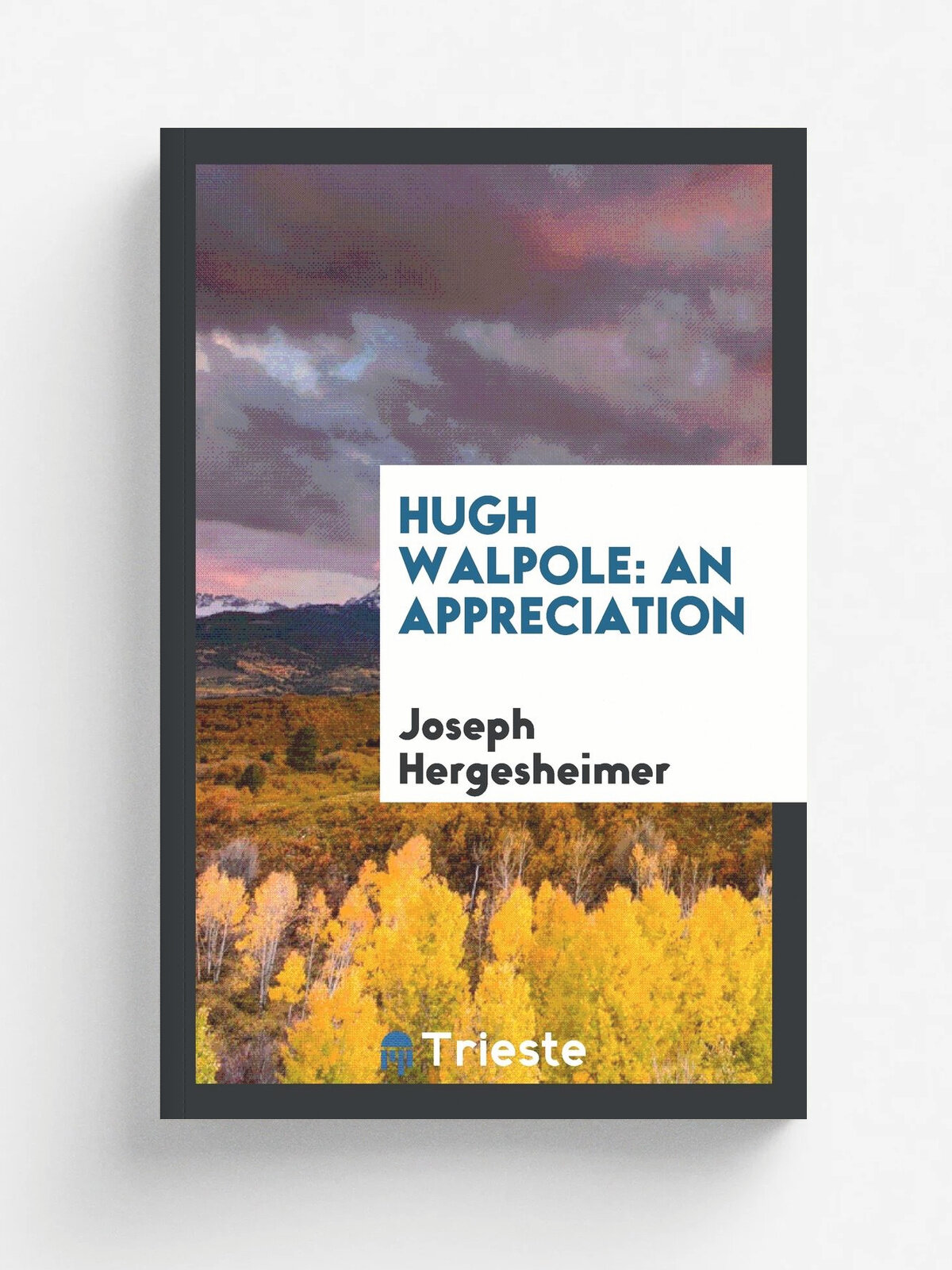 Hugh Walpole. an appreciation