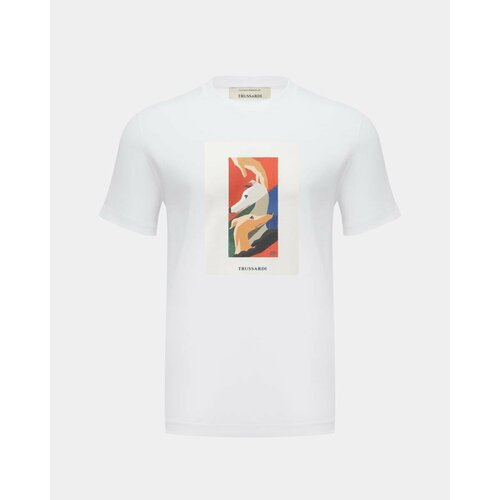 фото Футболка trussardi, размер xl, белый