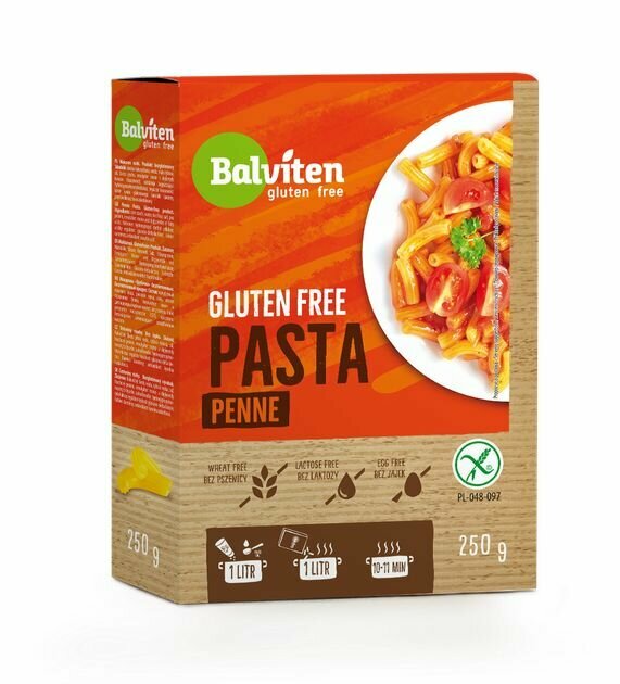Паста Penne Balviten без глютена 3 шт x 250 г