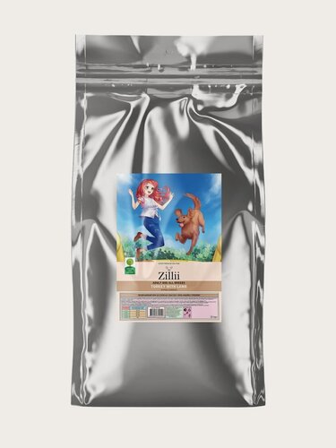 Изображение товара Корм сухой Zillii Adult Dog для взрослых собак Индейка с Ягненком, 15 кг