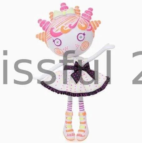 Кукла Лалалупси Lalaloopsy Повторяющиеся цвета, можно стирать