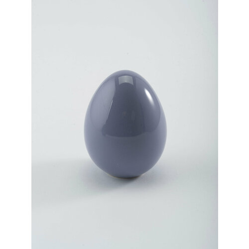 фото Пасхальное яйцо hill&mill egg small 7 см керамика сиреневое/ пасхальный декор hill & mill
