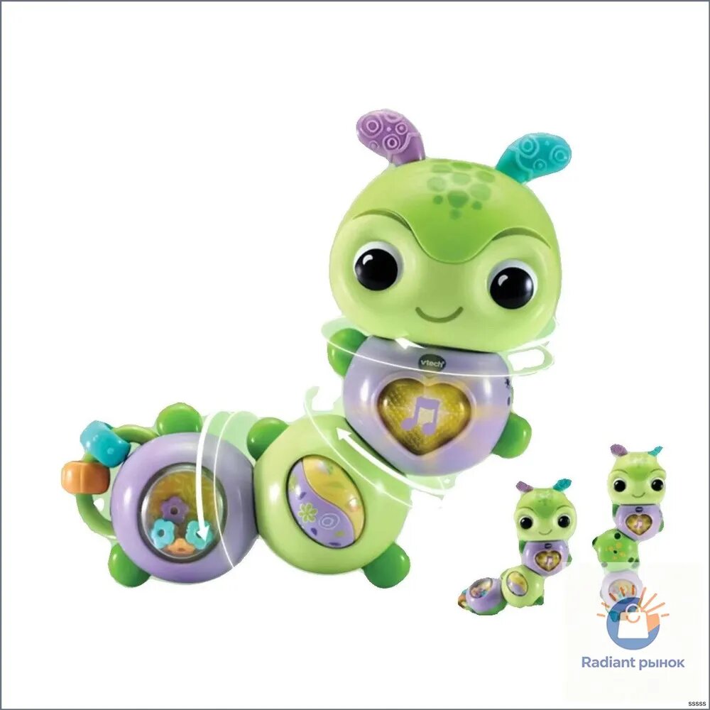 Vtech Исследует гусеничную погремушку