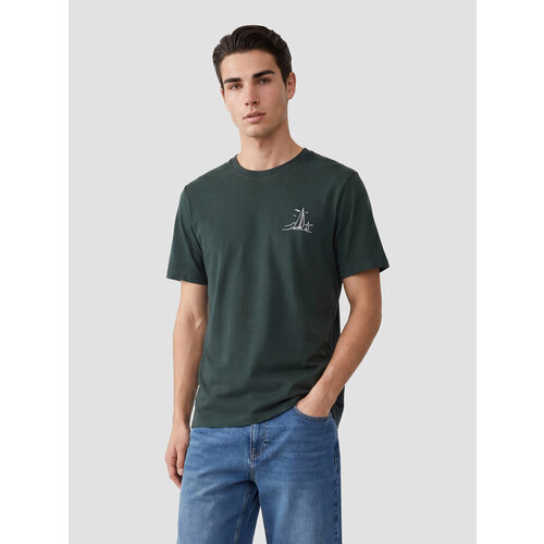 фото Футболка lc waikiki, 1 шт., размер 3xl, green