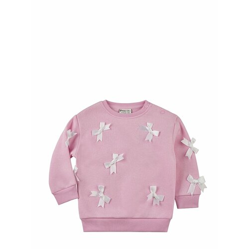 фото Свитшот kari baby, размер 12-18 мес, розовый2