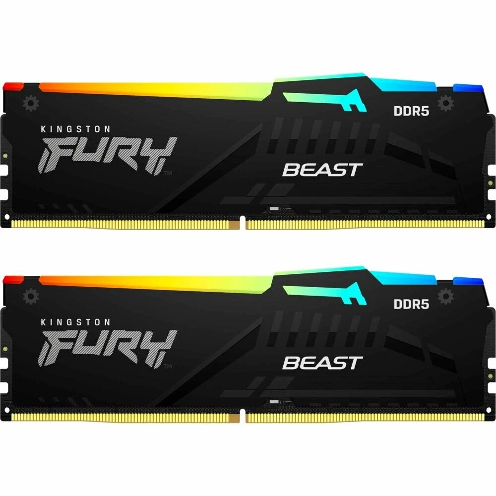 Оперативная память Kingston FURY Beast 32 ГБ (16 ГБ x 2 шт.) DDR5