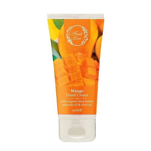 FRESH LINE Крем для рук манго Hand Cream Mango, 50 мл