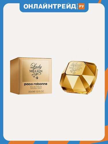 Изображение товара Женская парфюмерная вода Paco Rabanne Lady Million, 30 мл