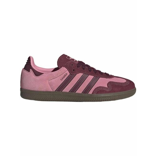 фото Кеды adidas samba og w, полнота f (eu)/ на среднюю стопу, размер 6,5 uk, розовый