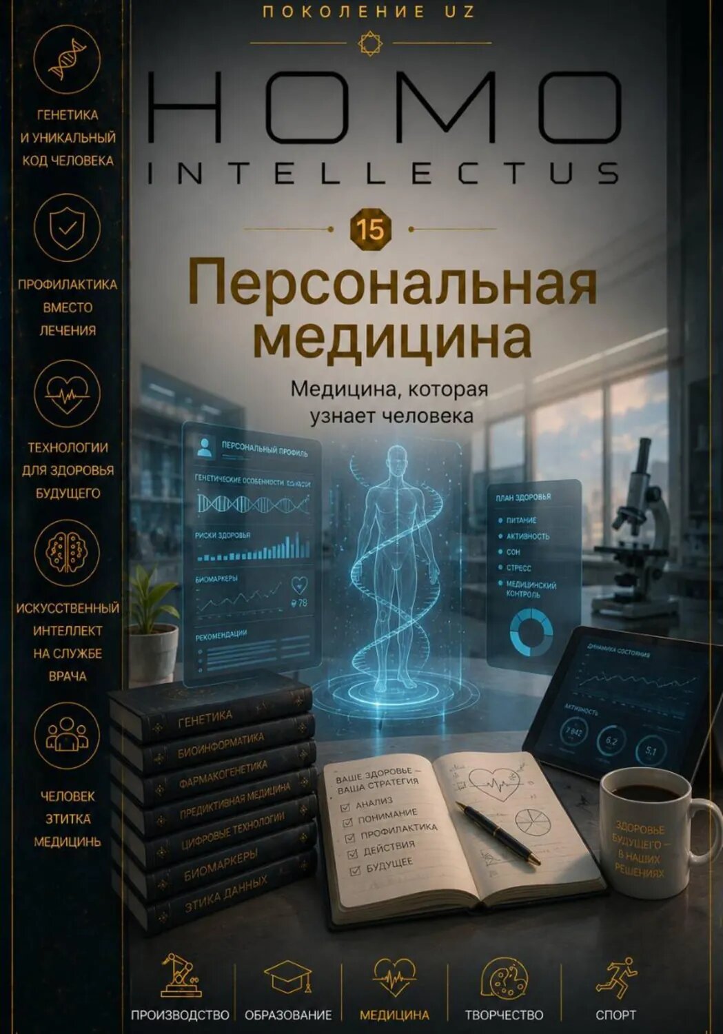 Персональная медицина. Homo Intellectus [Цифровая книга]