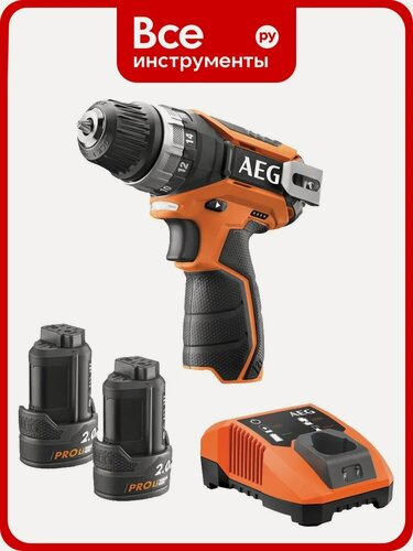 Изображение товара Аккумуляторная дрель-шуруповерт AEG BS 12C2 LI-202B 4935448465