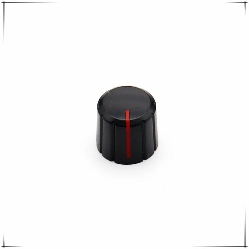Двухцветные пластиковые колпачки для регуляторов громкости Black Red