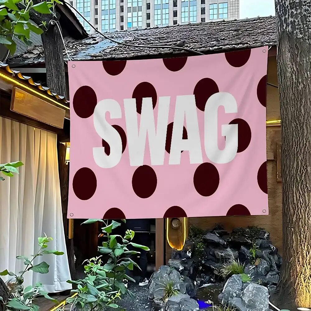 Флаг S-SWAG полиэстер 150x200 cm, цвет z3