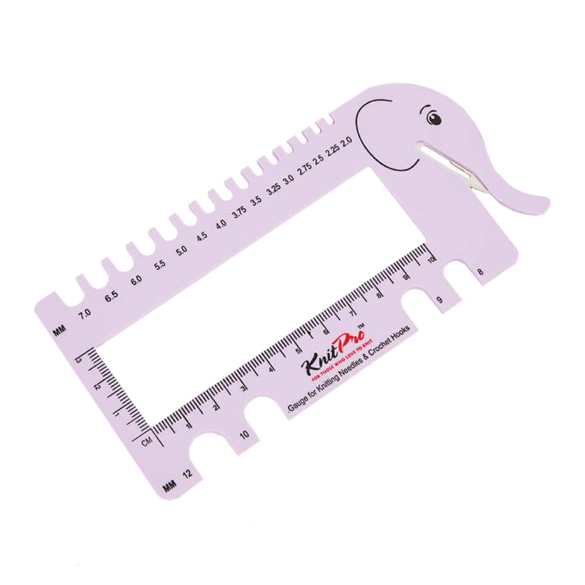 Линейка для определения размера спиц и крючков KnitPro, арт. 10995
