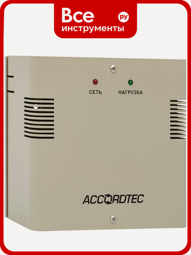 Изображение товара Источник бесперебойного питания ACCORDTEC ББП-40 AT-02391, с устройствами охранно-пожарной сигнализации