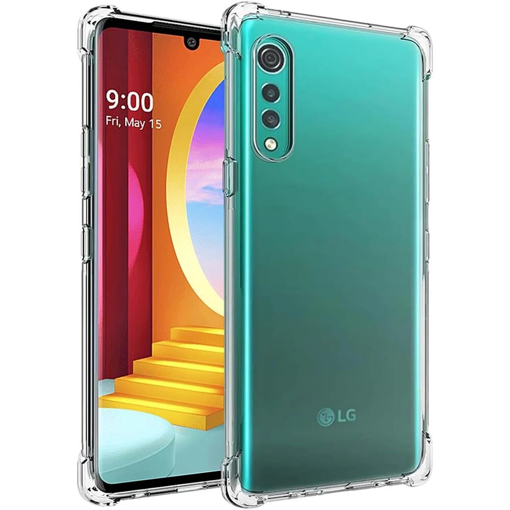 Чехол для LG бархатный ультра тонкий мягкий прозрачный ТПУ чехол для LG Velvet 5G LM-G900N LM-G900E Couqe