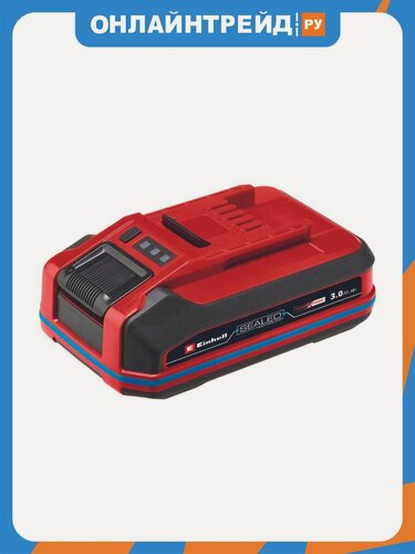 Изображение товара Аккумулятор Einhell PXC 18В, 3.0Ач Plus, SEALED, степень защиты IP57 (4511618)