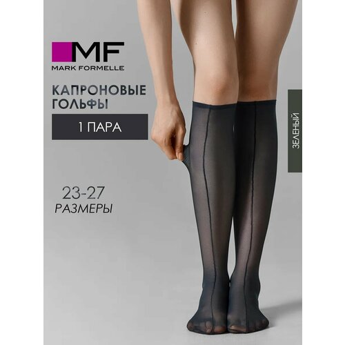 фото Гольфы mark formelle для женщин, размер 23-27, зеленый