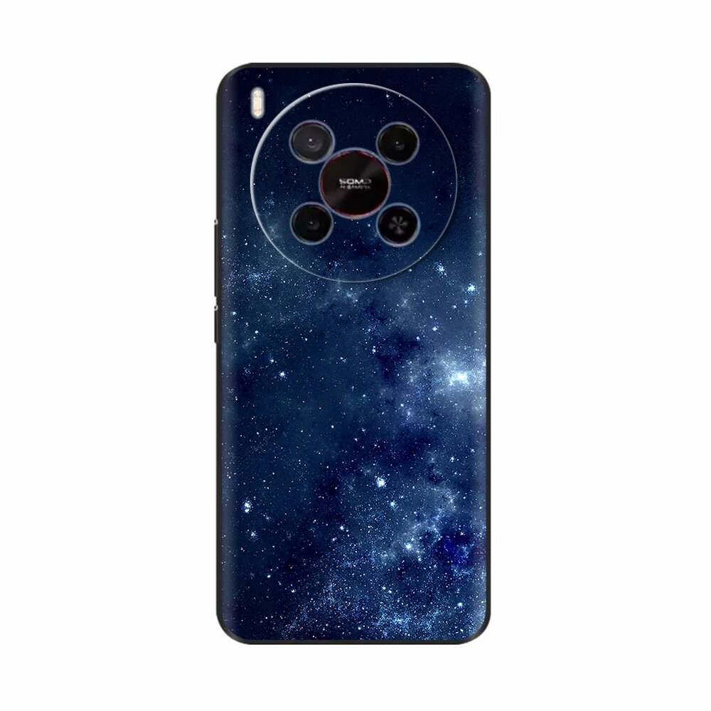 Чехол ZTE Blade V70 Max, Nubia V70 Max, темно-синий