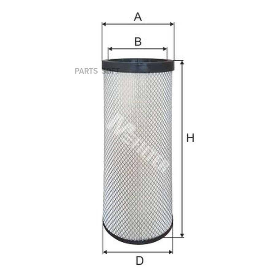 M-FILTER A8321 A 832/1 фильтр воздушный! вставка H563 D178 d147\ VOLVO LIEBHERR