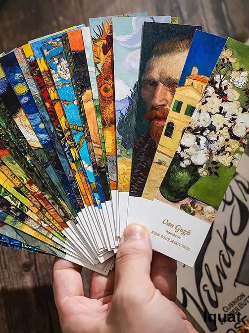 Закладка 15 см, 30 шт, Бумага, Van Gogh 30