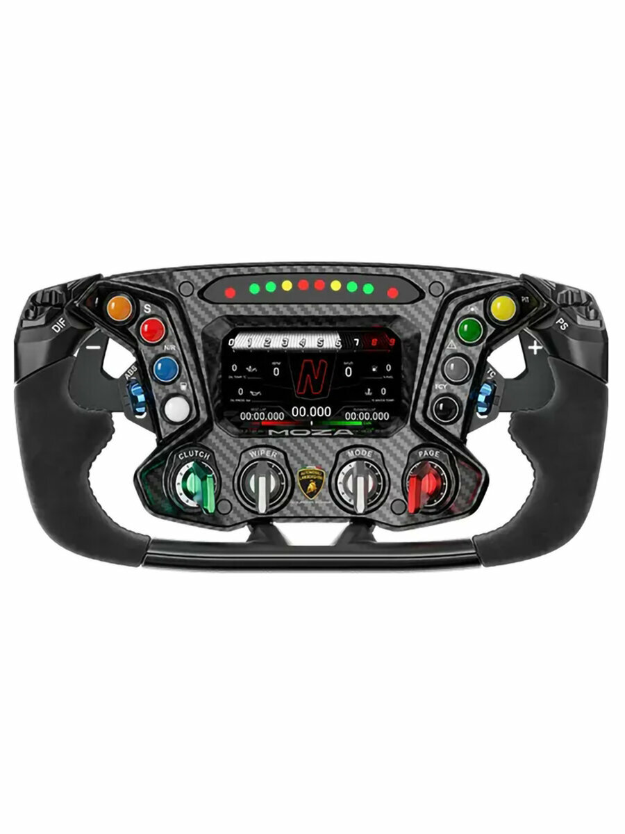 Съемное рулевое колесо MOZA Lamborghini Essenza SCV12 Sim-Racing Steering Wheel RS070