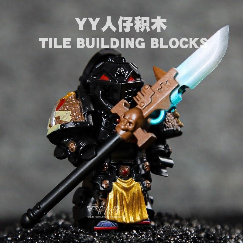 Warhammer 40k 1 солдатик конструктор С оружием