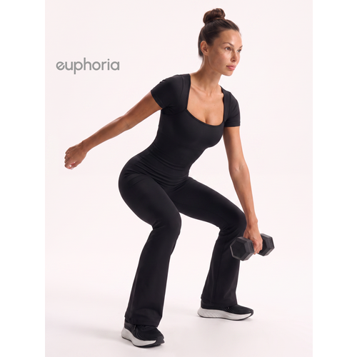фото Комбинезон спортивный euphoria, размер 46, черная