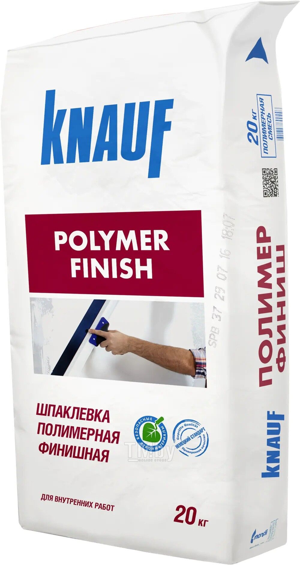 Шпатлевка Knauf (Кнауф) Polymer Finish 20 кг, финишная, полимерная — фото 1