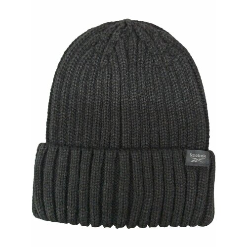 фото Шапка reebok rib beanie для мужчин, размер onesize, черный
