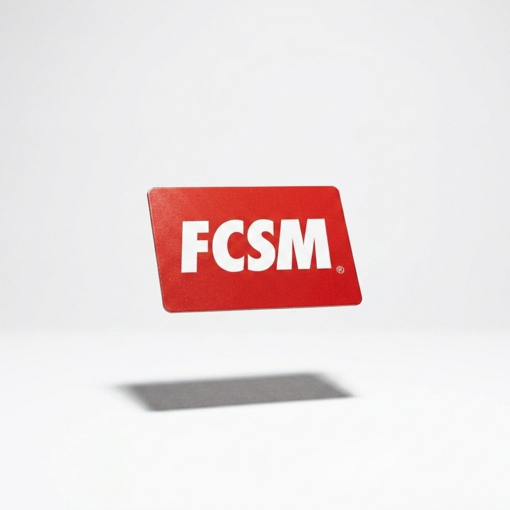 Магнит сувенирный Спартак Москва FCSM, прямоугольный, винил 6х9 см