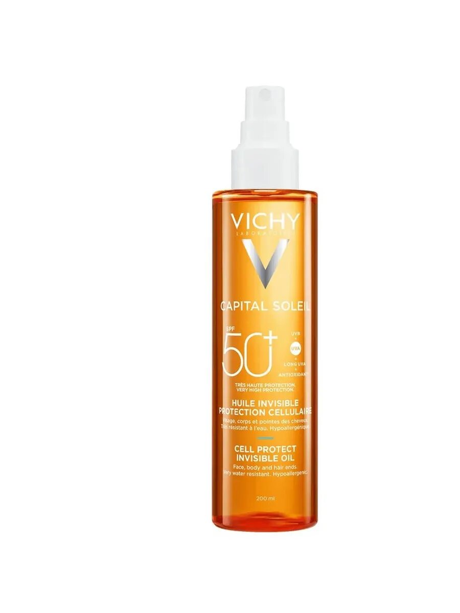 Масло солнцезащитное Виши (Vichy) Capital Soleil увлажняющее