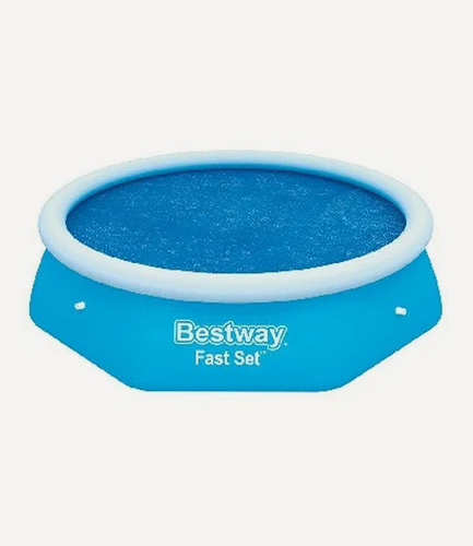 Изображение товара Тент Bestway 58060, для надувного бассейна, синий, круглый, 244 см