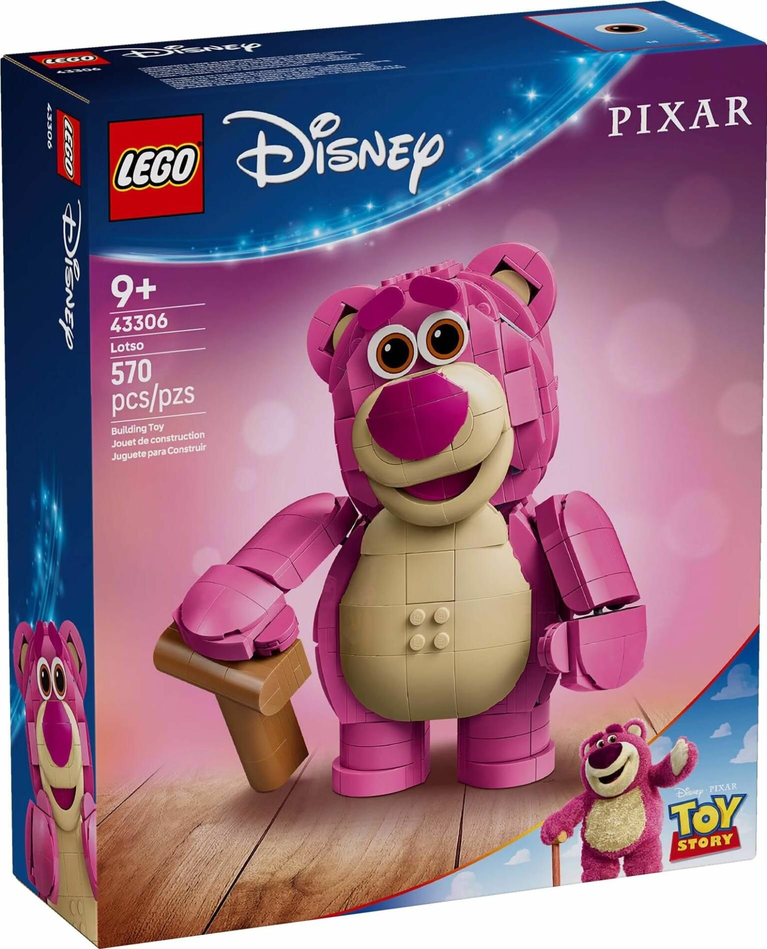 Конструктор LEGO Disney 43306 История игрушек: Лотсо, 570 деталей