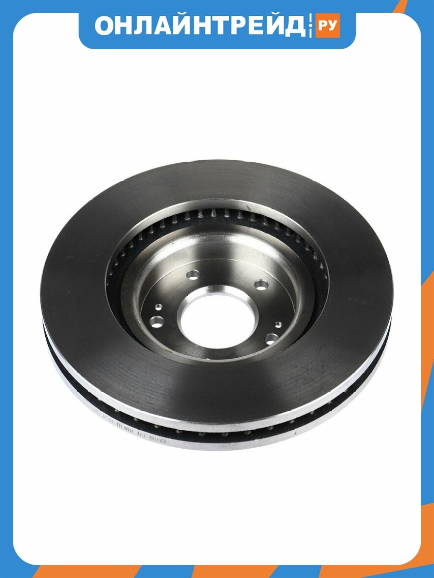 Комплект тормозных дисков Bsg для HYUNDAI Tucson (04-), Getz KIA Sportage (04-) передний (1шт.), 40210002 (упак 2 шт)