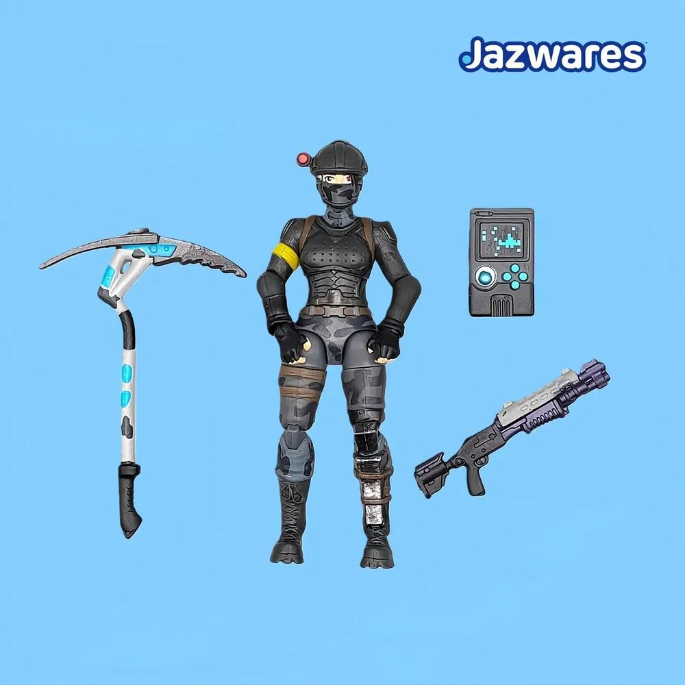 Экшн-фигурка Wild Card из игры Fortnite/Фортнайт, подарочное статуэточное оружие (10 см, упаковка)