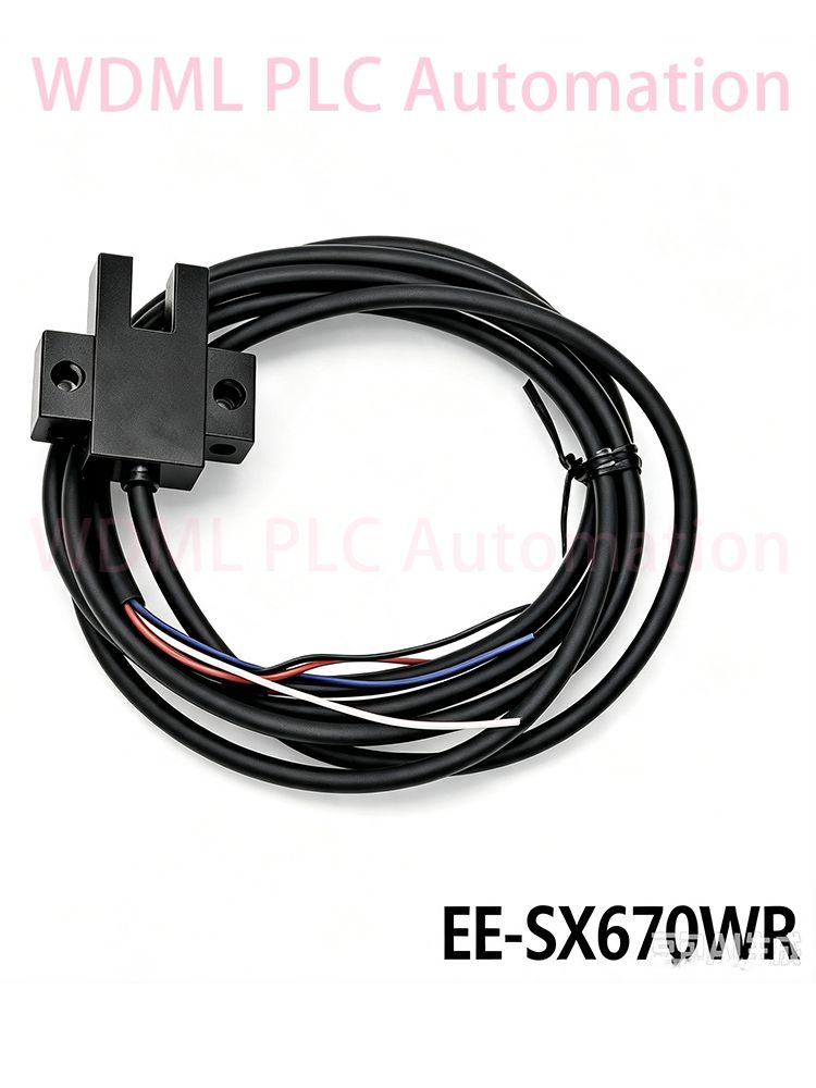 Новый Фотоэлектрический датчик EE-SX670-WR, пазовый тип, NPN, кабель 1 м