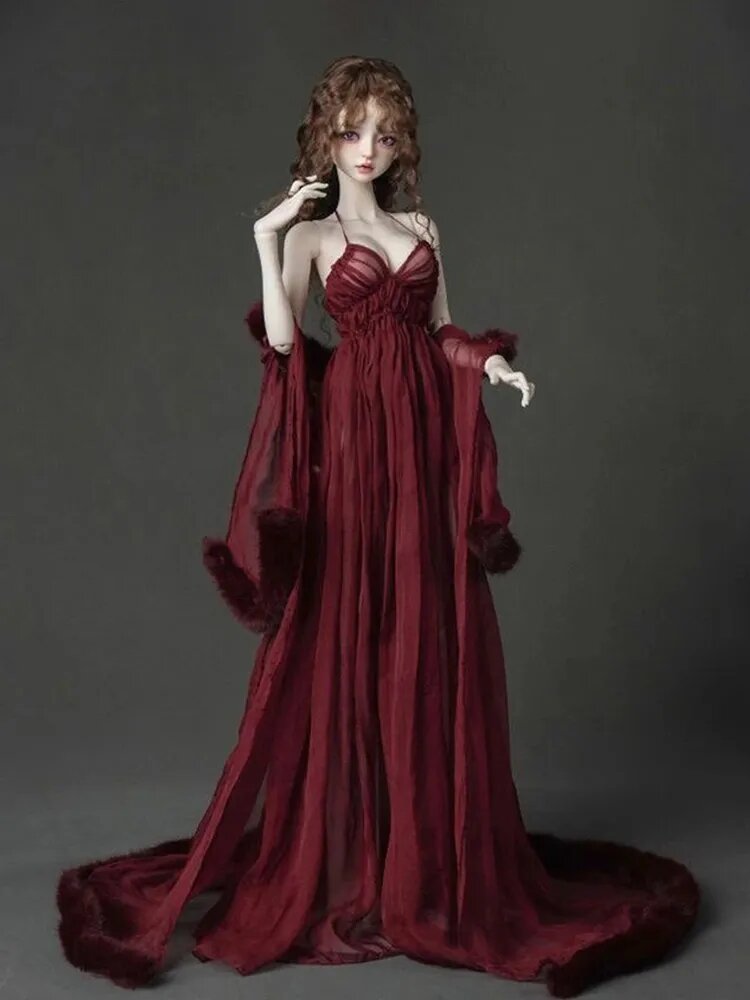 Одежда для куклы bjd 1/4, платье для куклы bjd, Роба, Лесенка