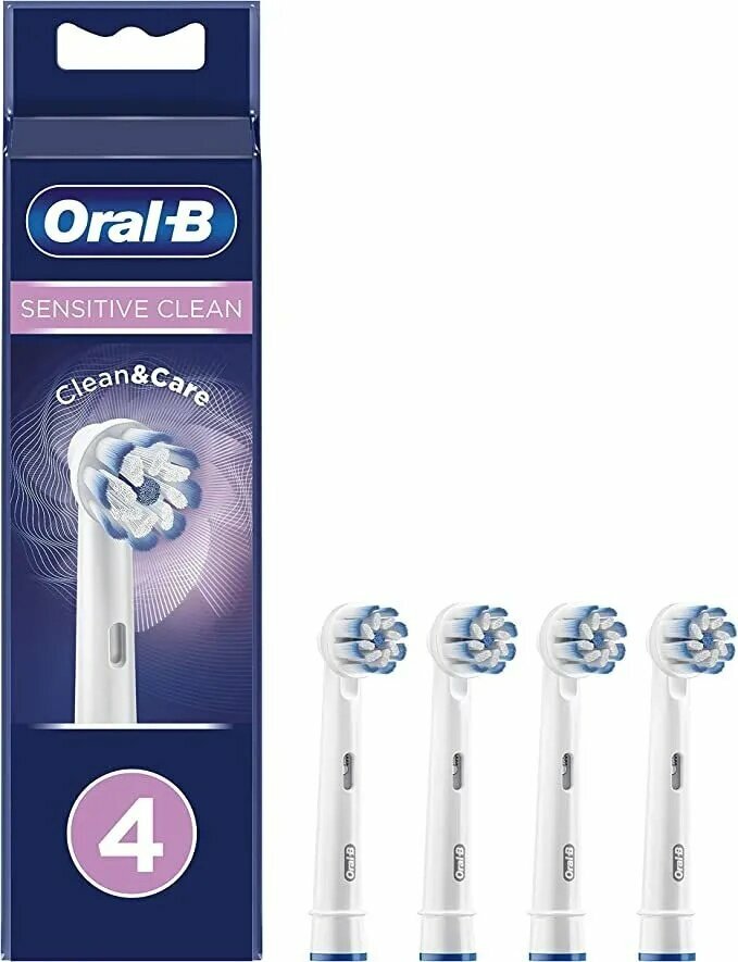 Насадки для зубной щетки ORAL-B EB60 Sensitive Clean 4 шт