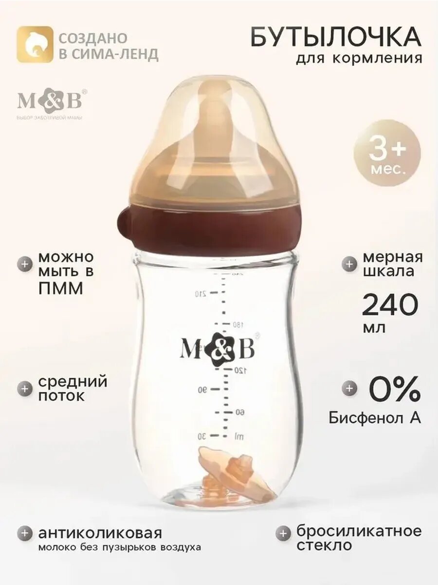 Безопасная детская бутылочка для кормления