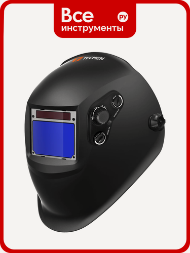 Изображение товара Маска сварщика TECMEN Хамелеон ADF 730S 100531616, ударопрочный нейлон, регулировка затемнения, передача цветов