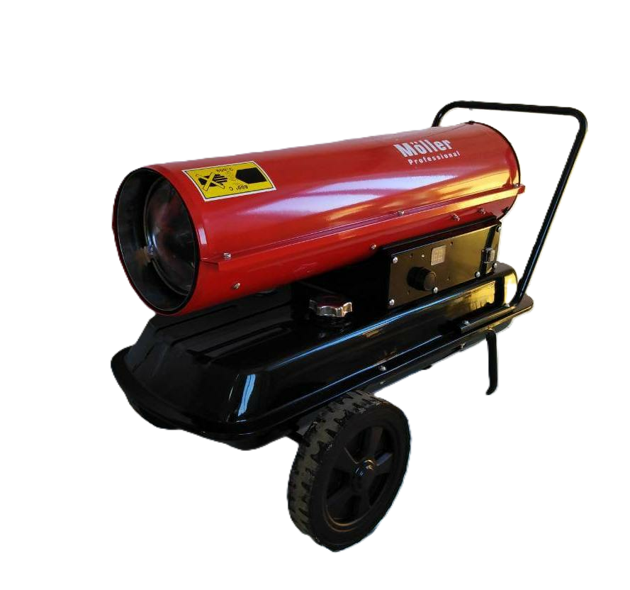 Дизельный нагреватель Moller DH40E, 40кВт, термостат, два цифровых дисплея